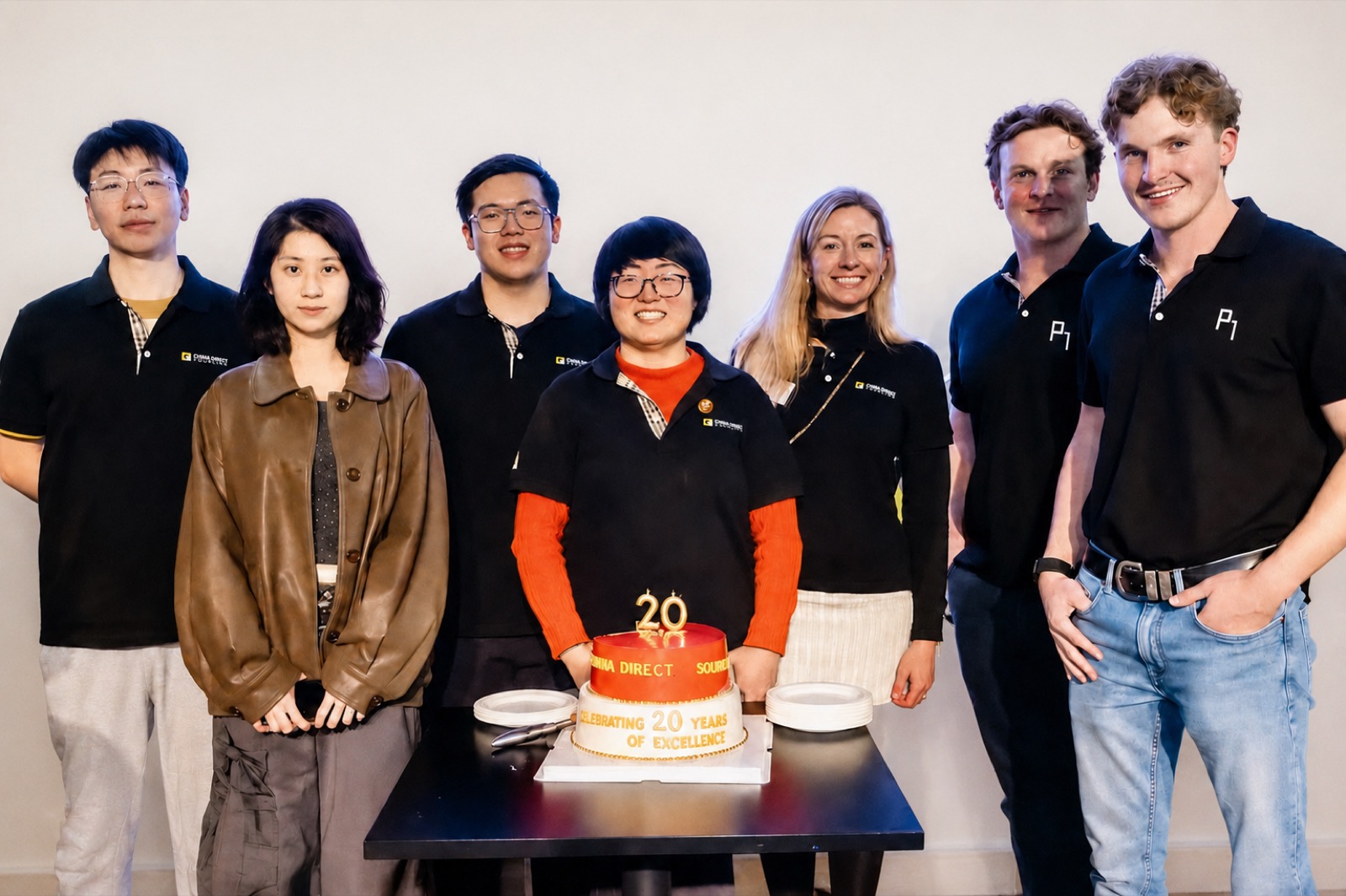 Celebrating 20 years with the China Direct Sourcing team